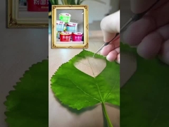 Una talla de hojas de Vermicelli y fideos de YangZhangGui con verduras y huevo marinado