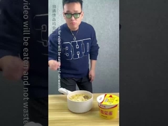 183g * 12 carne de res vermicelli fideos instantáneos con verduras y huevo marinado Sopa de oro sabor de carne de res