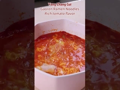 Noodles de ramen instantáneos sin freír Tiempo de cocción 5 minutos Deliciosa sopa de fideos instantáneos