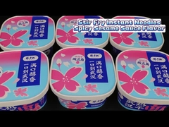 Noodles instantáneos de sésamo picante y fragante