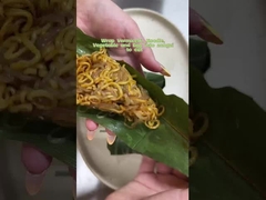 ¿Alguna vez has cocinado zongzi con los fideos instantáneos?