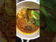 Ingredientes vegetales 203g*12 tazas de fideos caliente nivel picante 203g*12