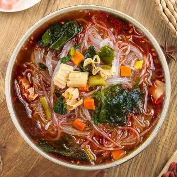Cristal claro y suave fideos de vermicelli instantáneos poderosos y deliciosos elección batata dulce vermicelli