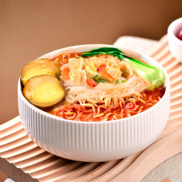 200g*12 Vermicelli y fideos instantáneos Experiencia de sabor diferente a los fideos instantáneos tradicionales con huevo