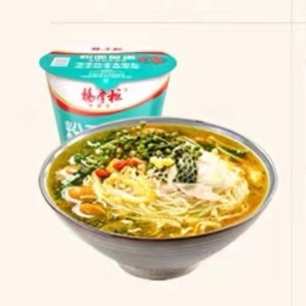 Cupón coreano picante y dulce de fideos instantáneos Combinación con sabor a pimienta de ratán Vermicelli