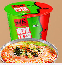 JiangHu ramen no frito con sabor agrio y picante productos personalizados aceptables