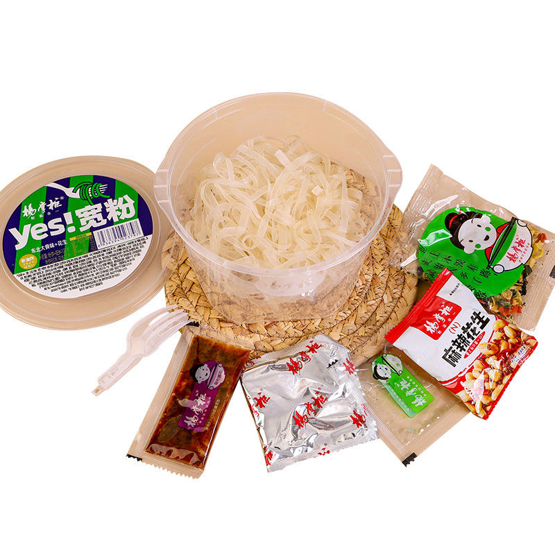 138 g*12 barriles de patata dulce china Vermicelli no picante Nivel tamaño por cartón