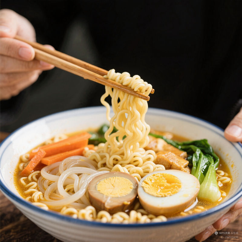 6 Minutos de Tiempo de Cocción de Fideos Vermicelli y Fideos para la Categoría Instantánea Fideos Instantáneos Y Sopa de Fideos Vermicelli