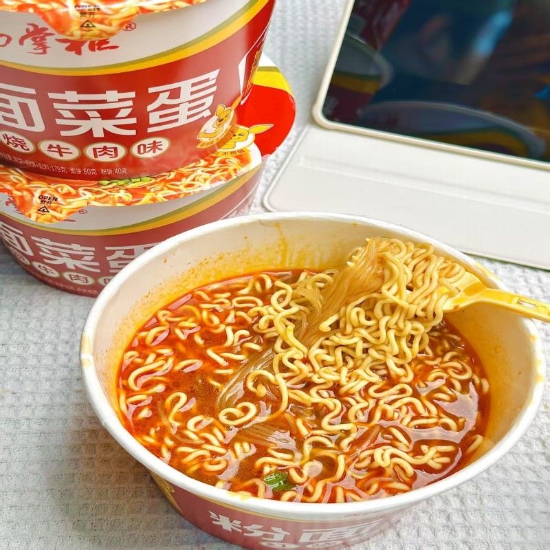 8 minutos de tiempo de cocción para fideos de boniato chinos sin picante con fideos