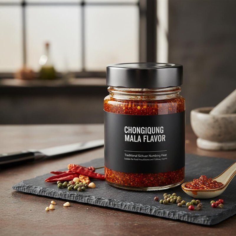 Sabor picante Chongqing Mala Sabor tradicional Sichuan Calor anestesiante adecuado para fabricantes de alimentos y expertos culinarios
