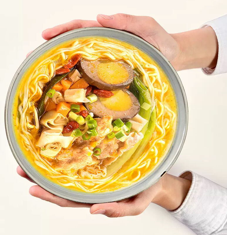 Sopa de oro sabor a carne picante y agria Vermicelli fideos instantáneos fideos chinos comida china