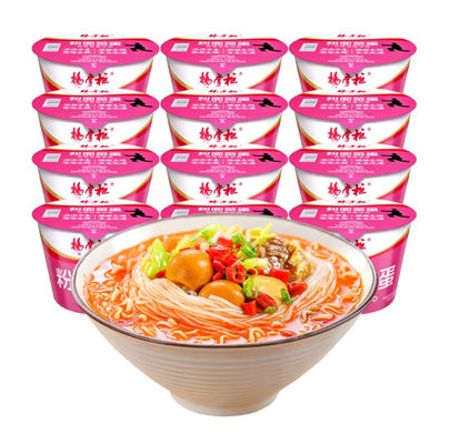 Vermicelli y fideos instantáneos con sabor a carne de tomate OEM aceptable