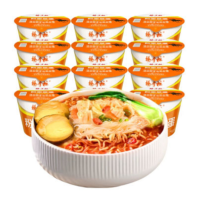 200 gramos de fideos instantáneos muy picantes de estilo hongkong y sabor a jugo rico en vermicelli