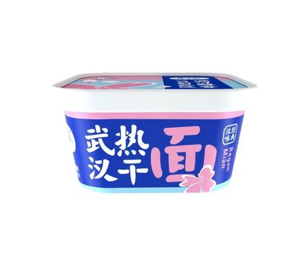 Noodles instantáneos secos de Wuhan ((Noodles mezclados con salsa de sésamo picante con sabor) OEM aceptable 158g*12